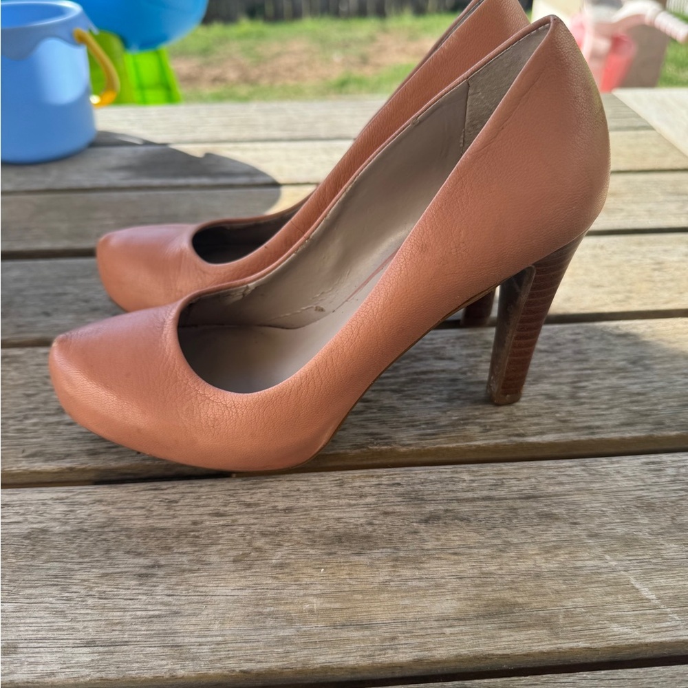 Elegant Salmon Women's Heels